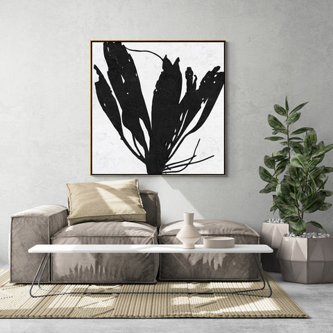 Minimal Black and White Painting MN9A