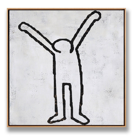 Abstract Dancing Man Painting H206S