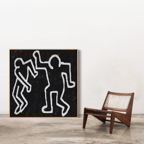 Abstract Dancing Man Painting H208SR1