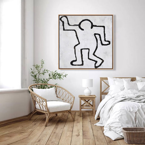 Abstract Dancing Man Painting H209S