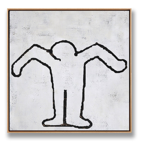 Abstract Dancing Man Painting H210S