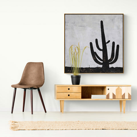 Abstract Cactus Painting H261S