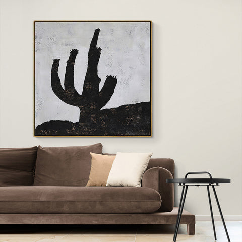 Abstract Cactus Painting H262S