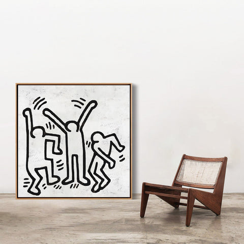 Abstract Dancing Man Painting H310S
