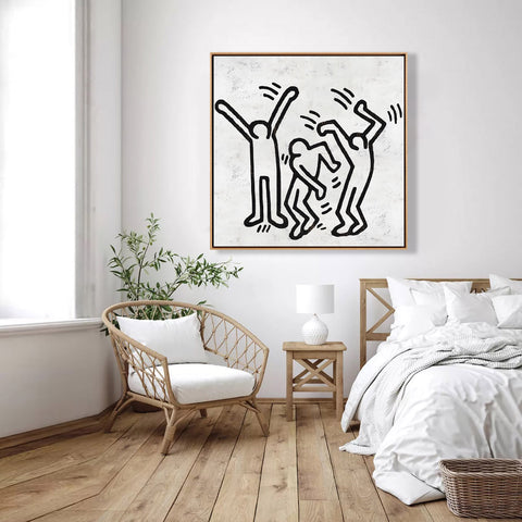 Abstract Dancing Man Painting H318S