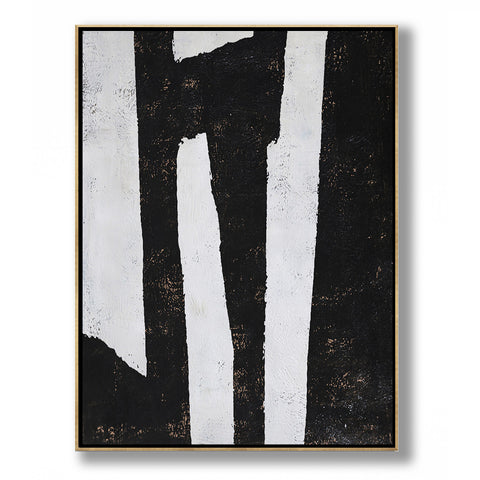 Vertical Minimalist Abstract Painting H38V