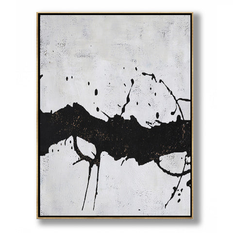 Vertical Abstract Landscape Painting H61V