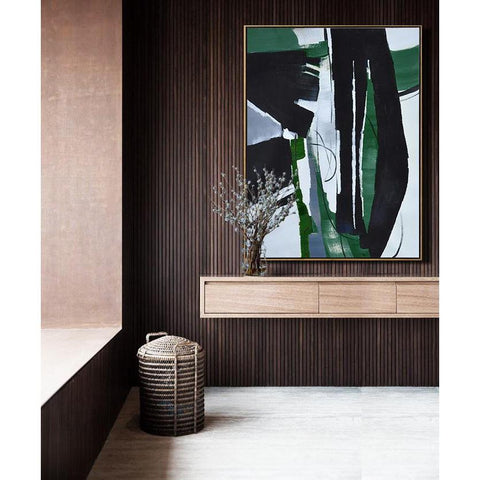 Vertical Contemporary Art #X123B-Contemporary Art-CZ Art Design(Celine Ziang Art)